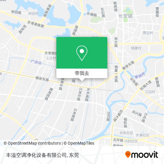 丰溢空调净化设备有限公司地图