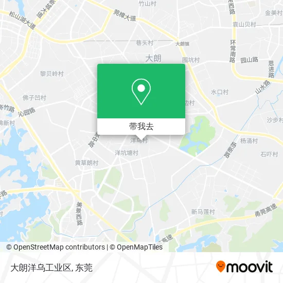 大朗洋乌工业区地图