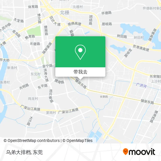 乌弟大排档地图