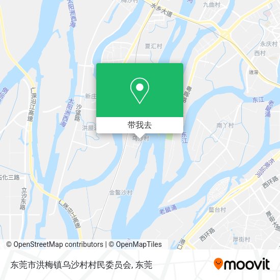 东莞市洪梅镇乌沙村村民委员会地图