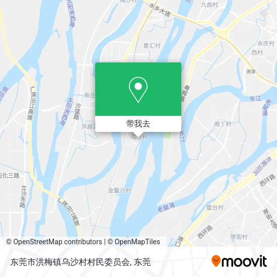 东莞市洪梅镇乌沙村村民委员会地图