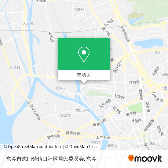东莞市虎门镇镇口社区居民委员会地图