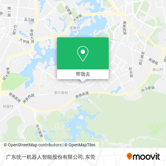 广东统一机器人智能股份有限公司地图