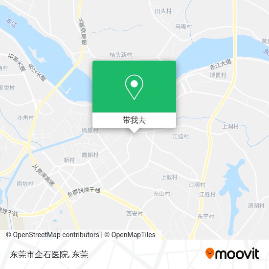 东莞市企石医院地图