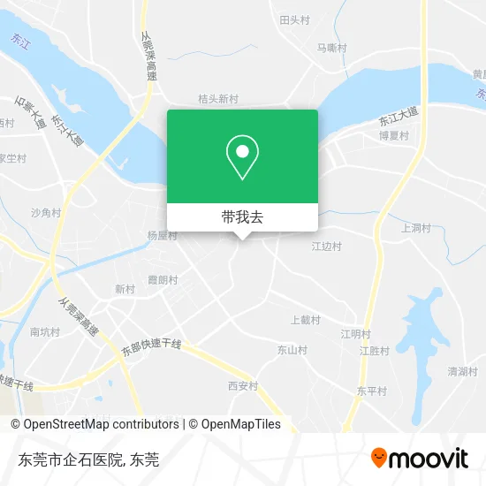 东莞市企石医院地图