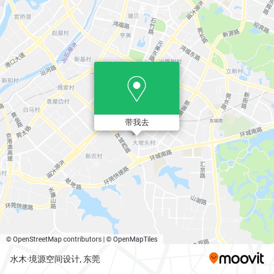 水木·境源空间设计地图