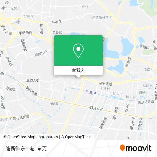 逢新街东一巷地图