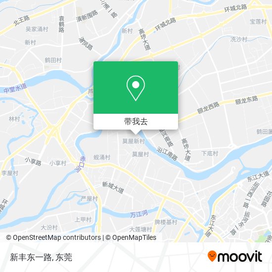 新丰东一路地图