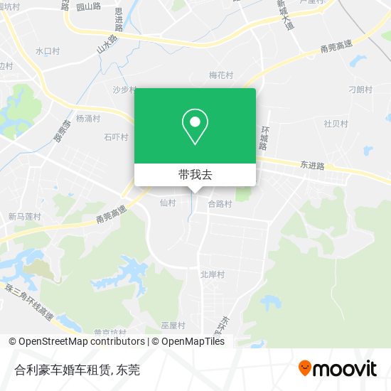 合利豪车婚车租赁地图