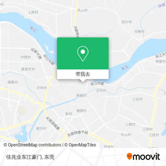 佳兆业东江豪门地图