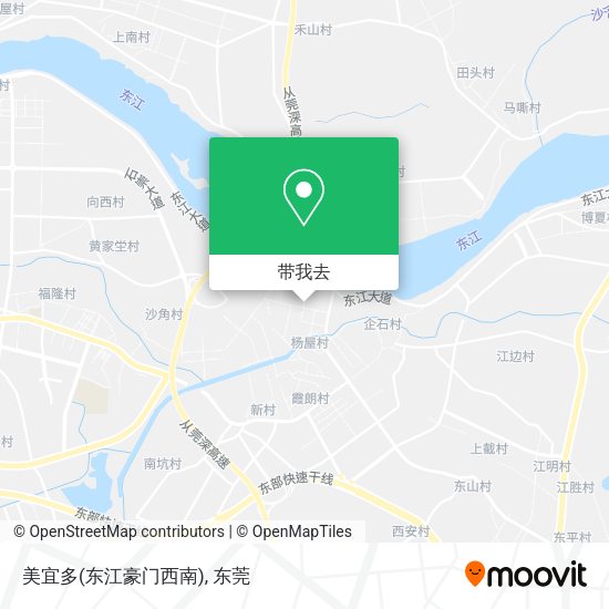 美宜多(东江豪门西南)地图