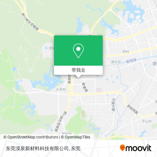 东莞漠泉新材料科技有限公司地图