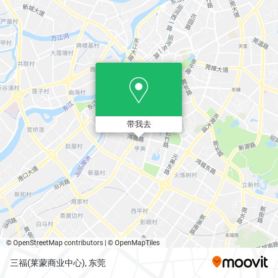 三福(莱蒙商业中心)地图