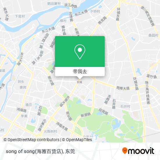 song of song(海雅百货店)地图