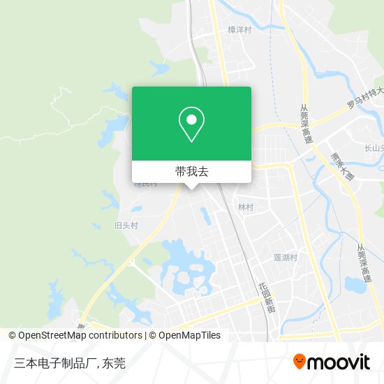 三本电子制品厂地图