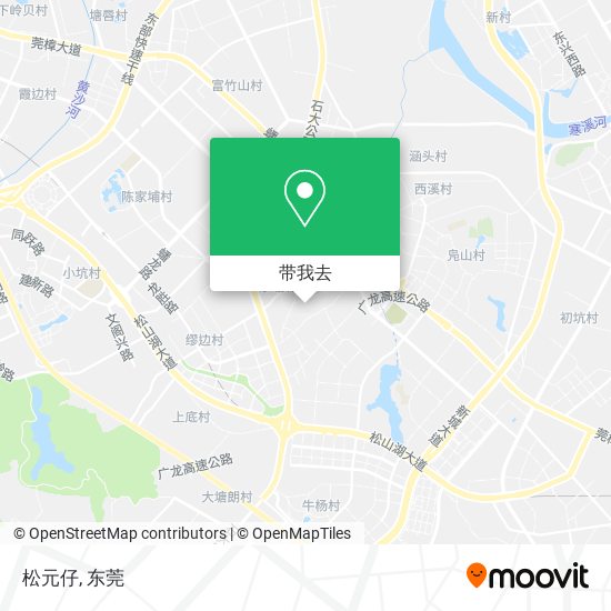 松元仔地图