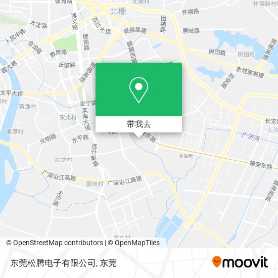 东莞松腾电子有限公司地图