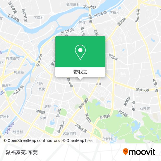 聚福豪苑地图