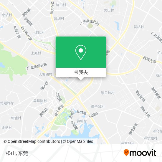 松山地图