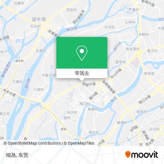 细氹地图