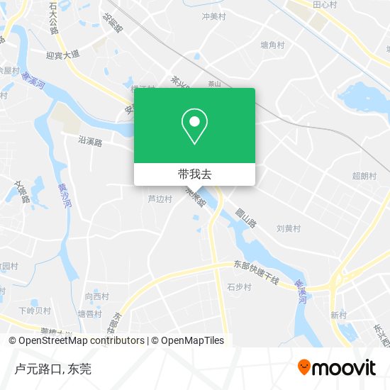 卢元路口地图
