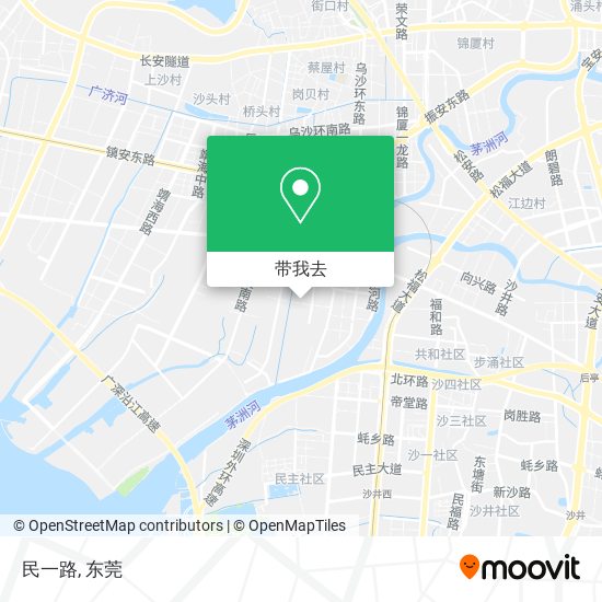 民一路地图