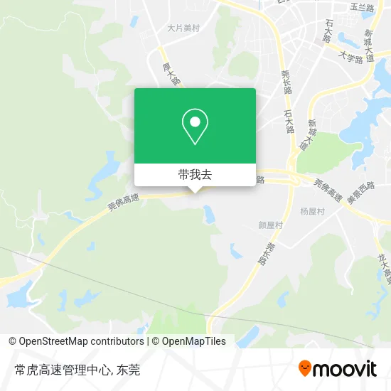 常虎高速管理中心地图