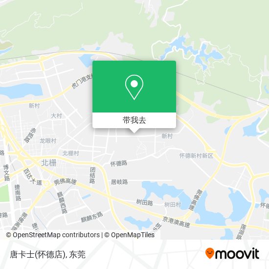 唐卡士(怀德店)地图