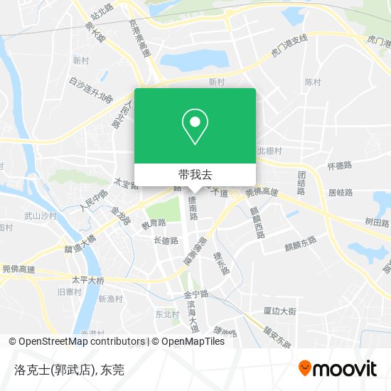 洛克士(郭武店)地图