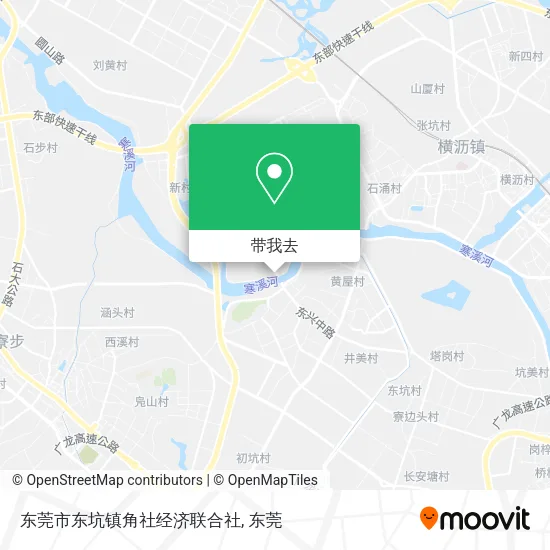 东莞市东坑镇角社经济联合社地图