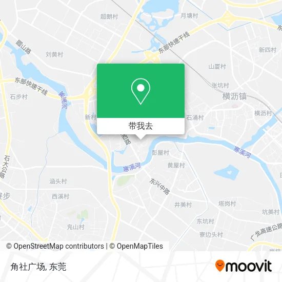 角社广场地图
