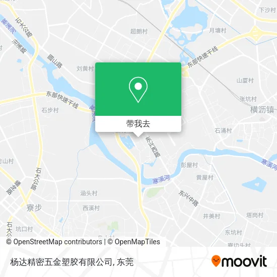 杨达精密五金塑胶有限公司地图