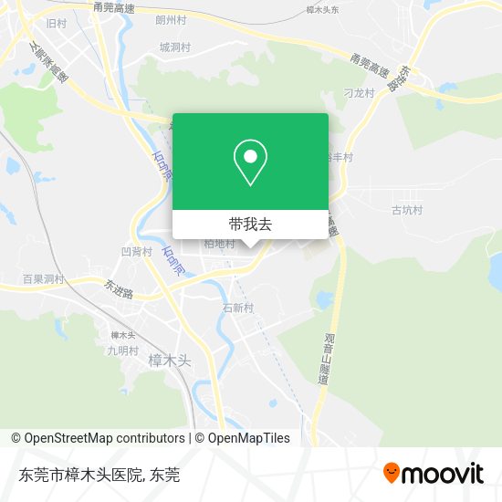 东莞市樟木头医院地图