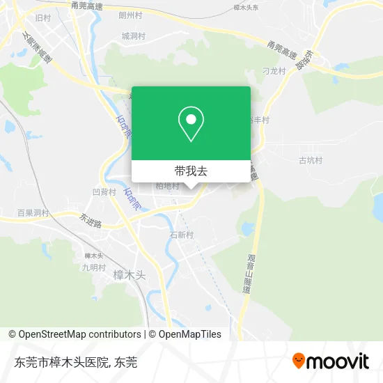 东莞市樟木头医院地图