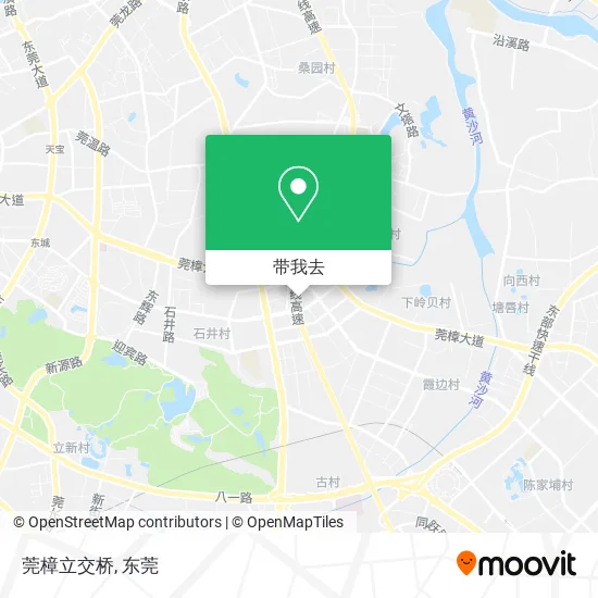 莞樟立交桥地图