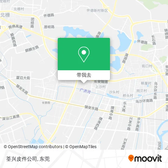 荃兴皮件公司地图