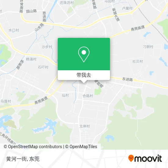 黄河一街地图
