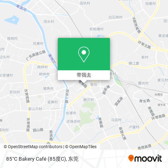 85°C Bakery Café (85度C)地图