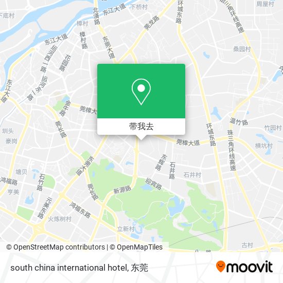 south china international hotel地图