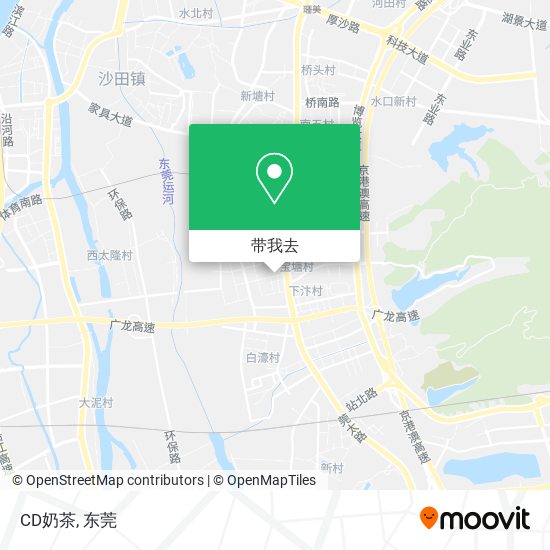 CD奶茶地图