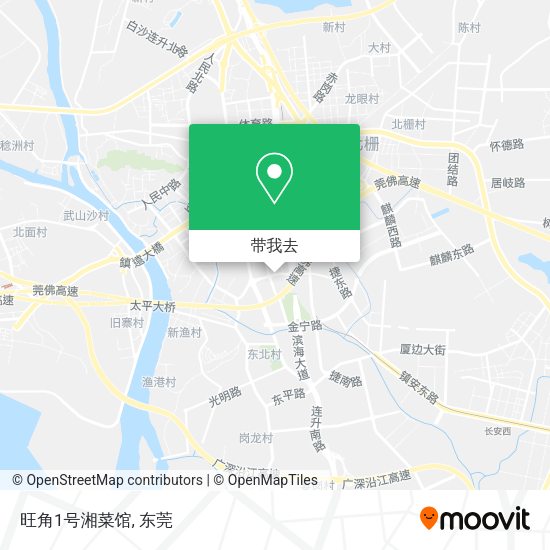 旺角1号湘菜馆地图
