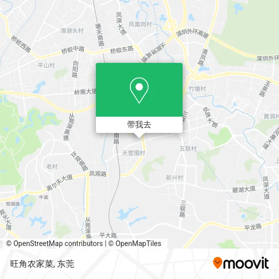 旺角农家菜地图
