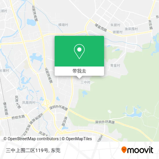 三中上围二区119号地图