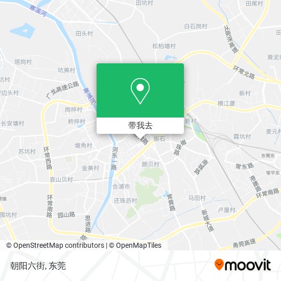 朝阳六街地图