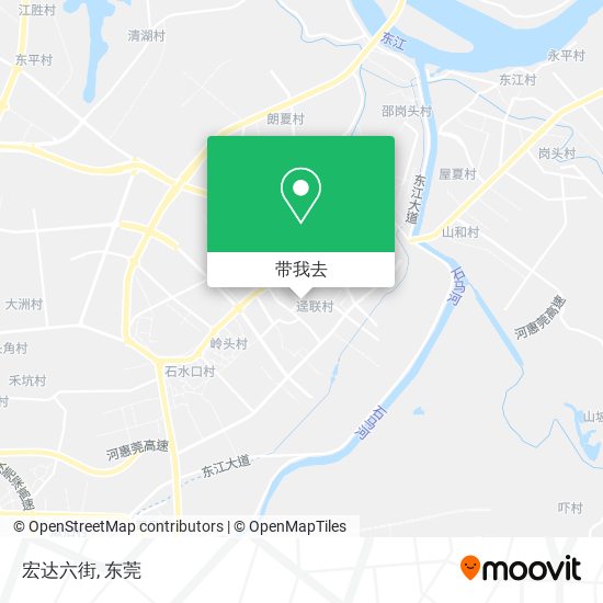 宏达六街地图
