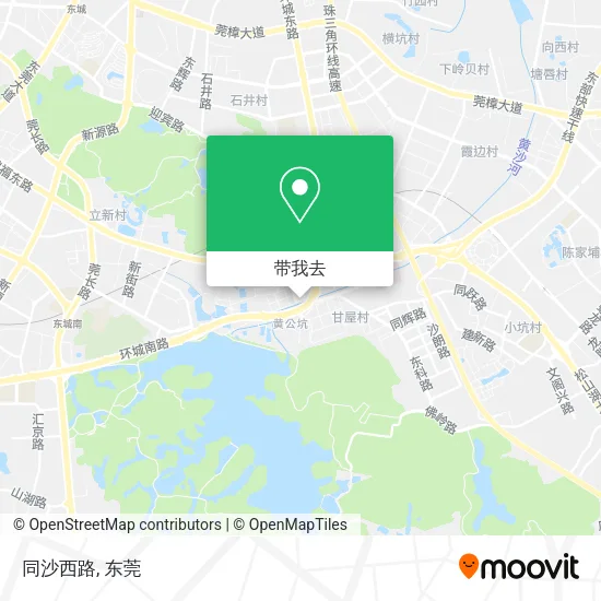 同沙西路地图