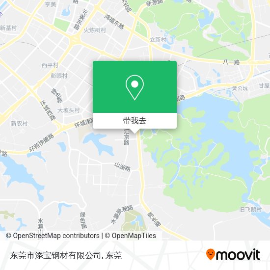 东莞市添宝钢材有限公司地图