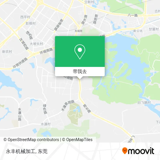 永丰机械加工地图