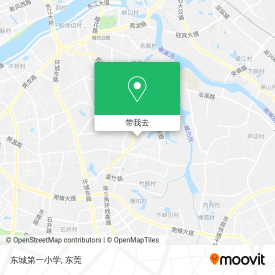 东城第一小学地图
