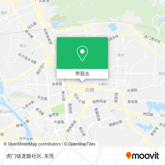 虎门镇龙眼社区地图